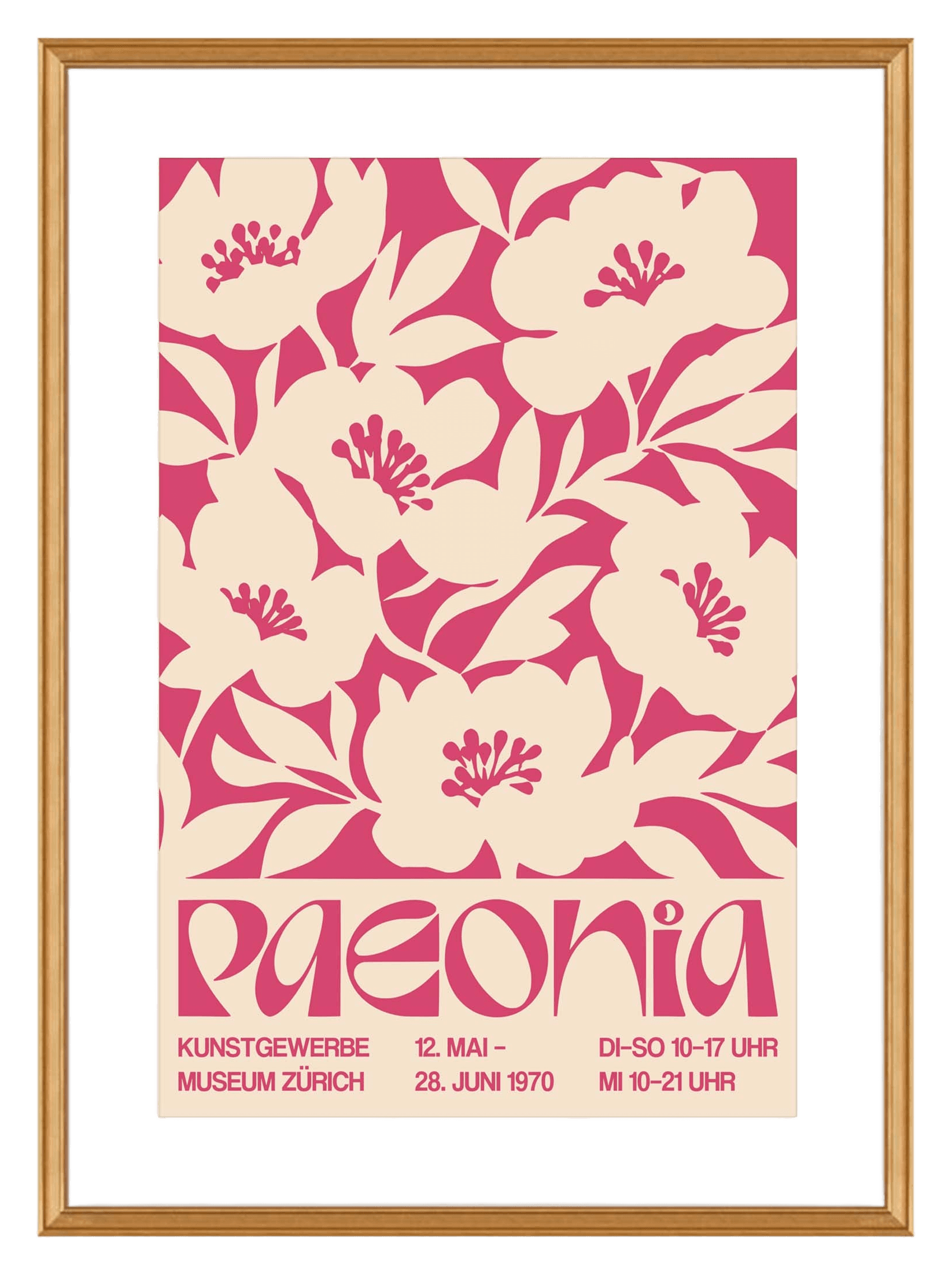 Paeonia Floral Print