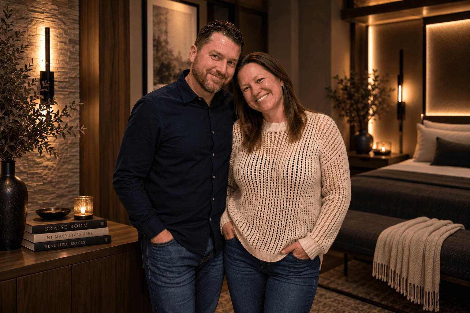 Ryan and Maghan, the founders of Braise