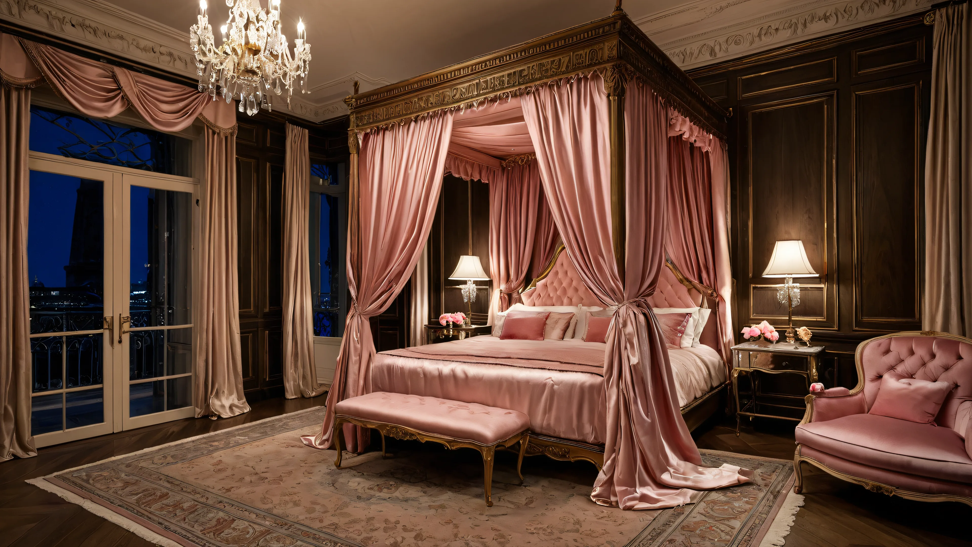 Parisian Boudoir, a bedroom from Braise
