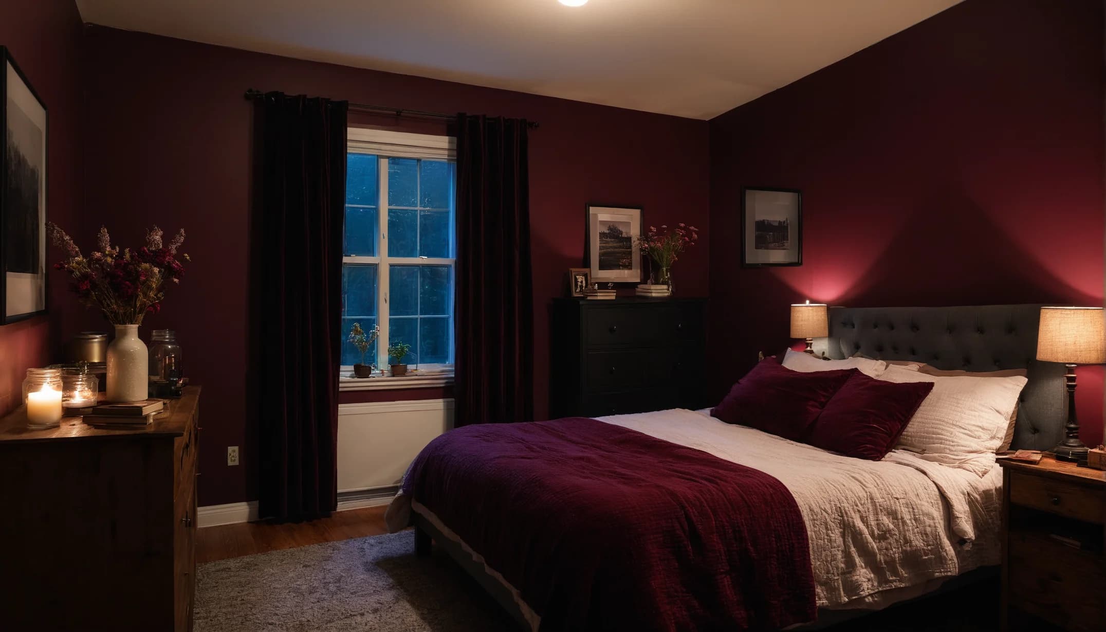 Gothic Romance, Budget-friendly oxblood