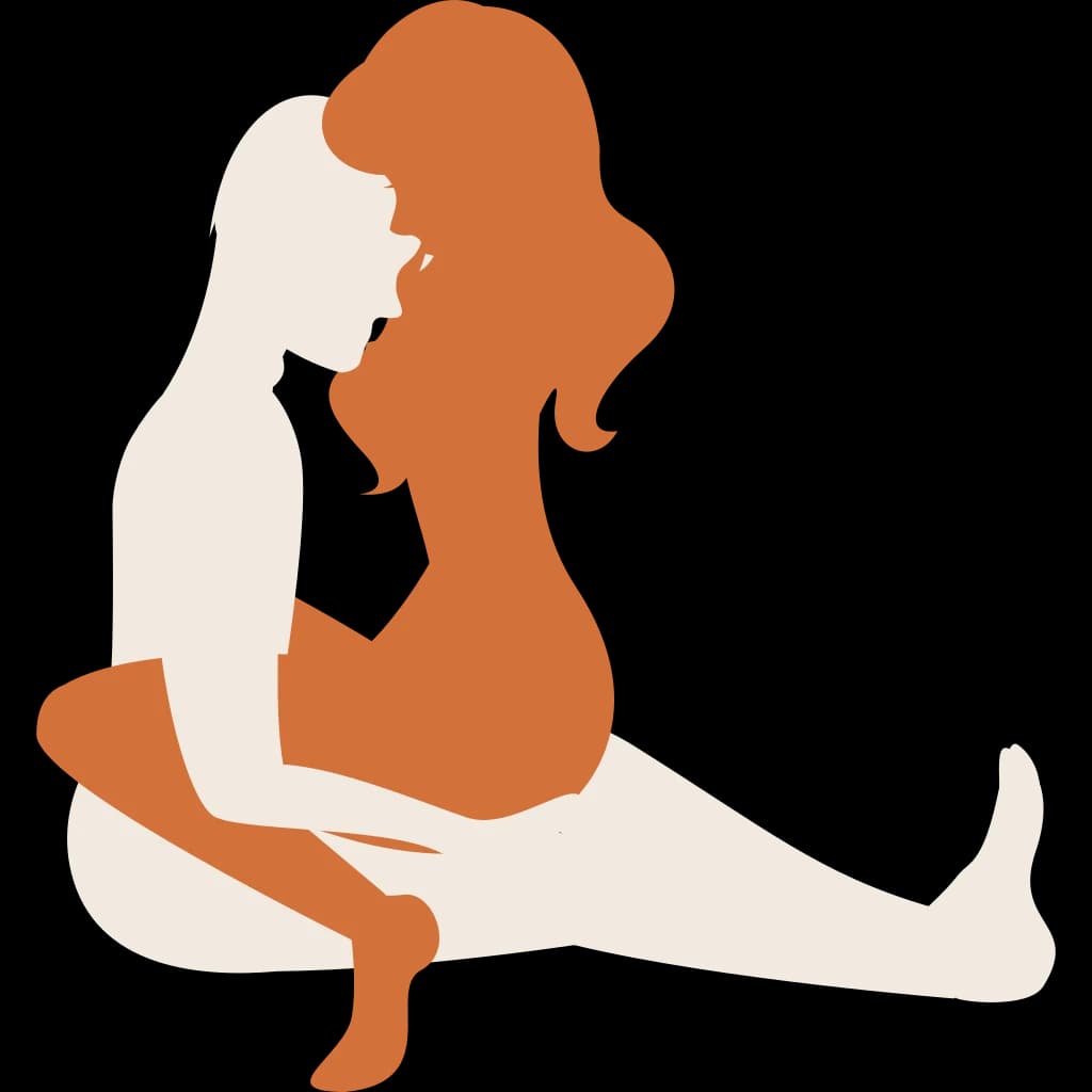 Illustration of Half Lotus