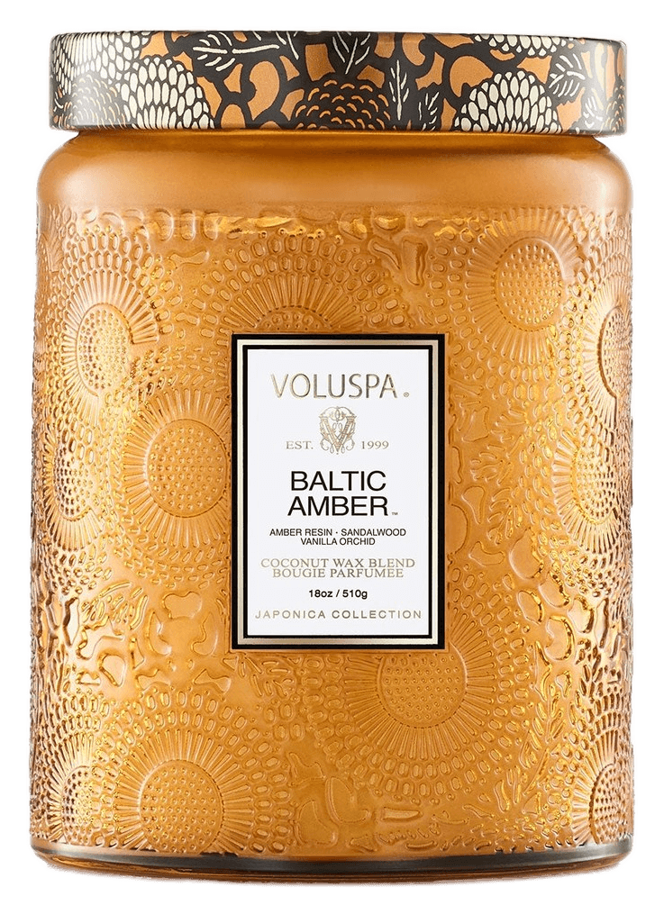Baltic Amber Large Jar Candle