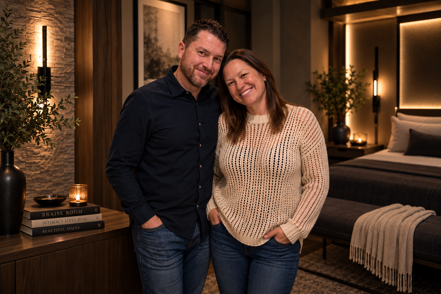 Ryan and Maghan, the founders of Braise