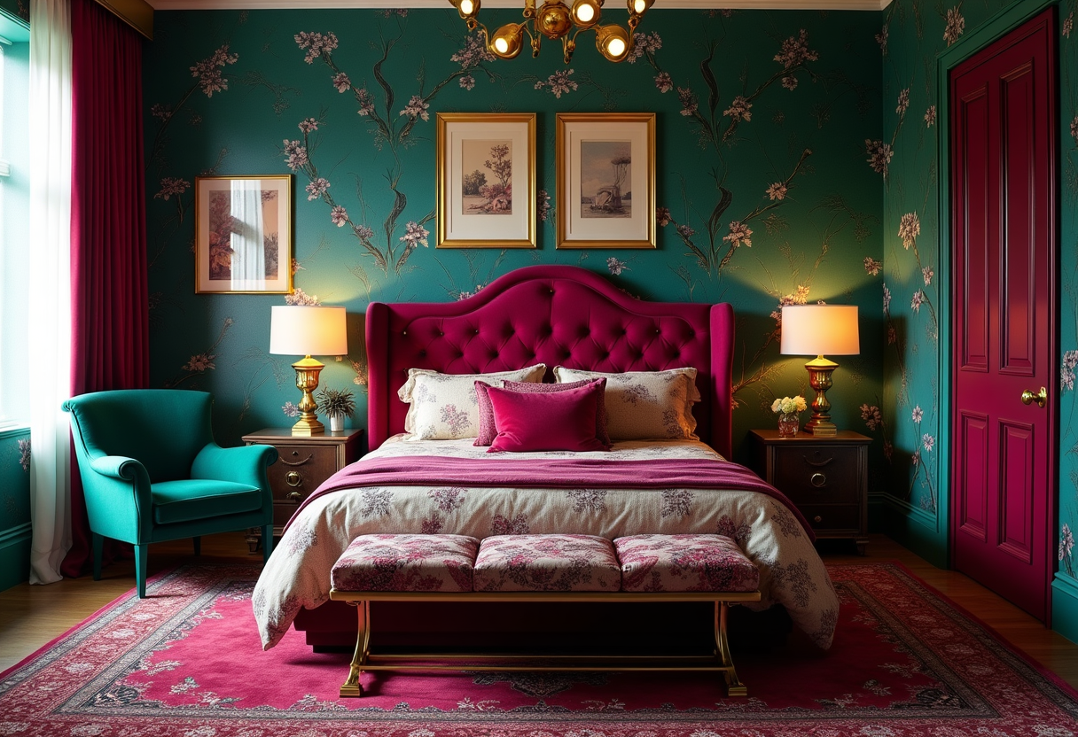 Maximalist — Jewel tones & pattern